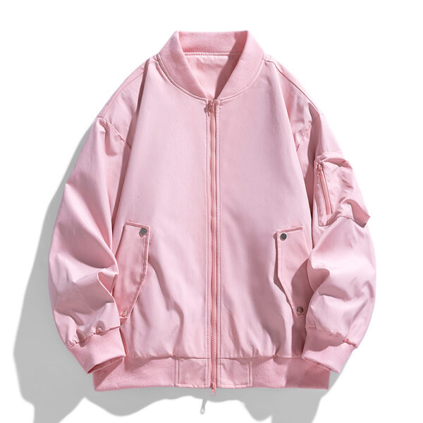 Temperament breathable zipper waterproof jacket