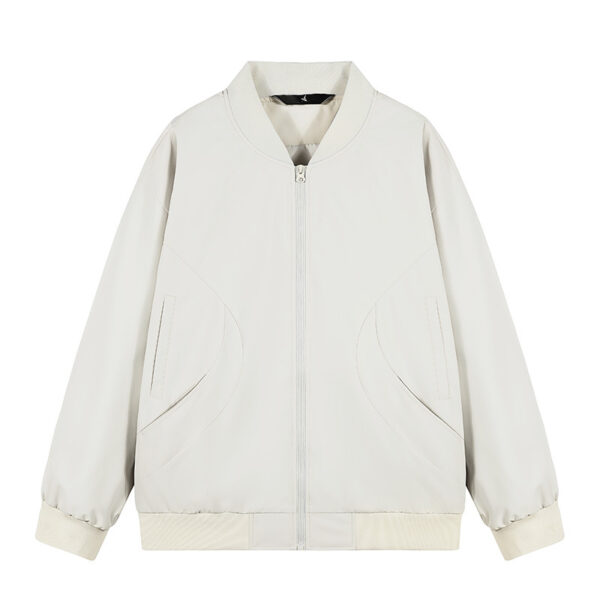 Trend Stand Collar Vintage All-In-One Design Jacket