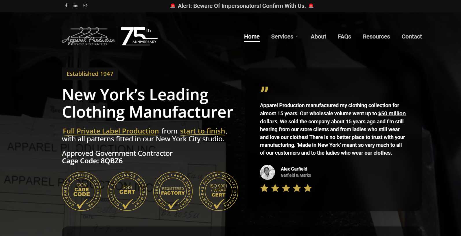 Apparel Production NY-cheap clothing manufacturers