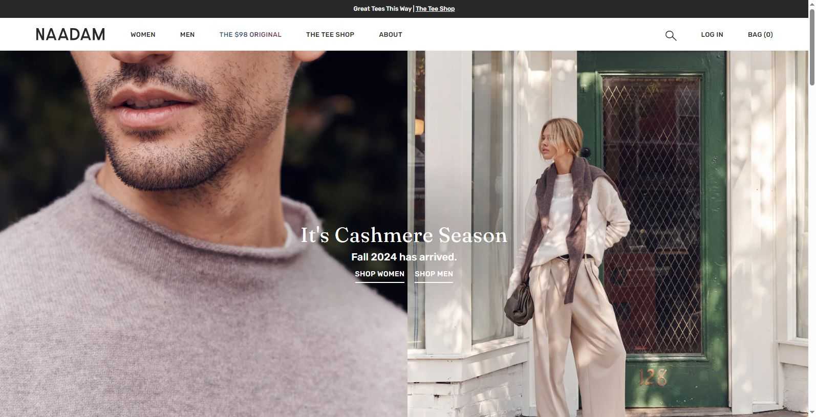 Naadam-sustainable clothing companies