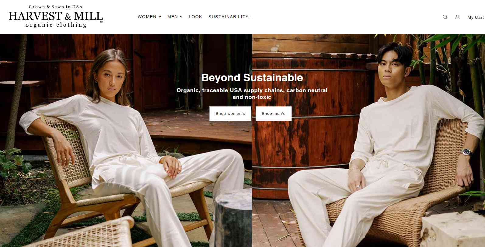 Harvest & Mill-sustainable fashion companies