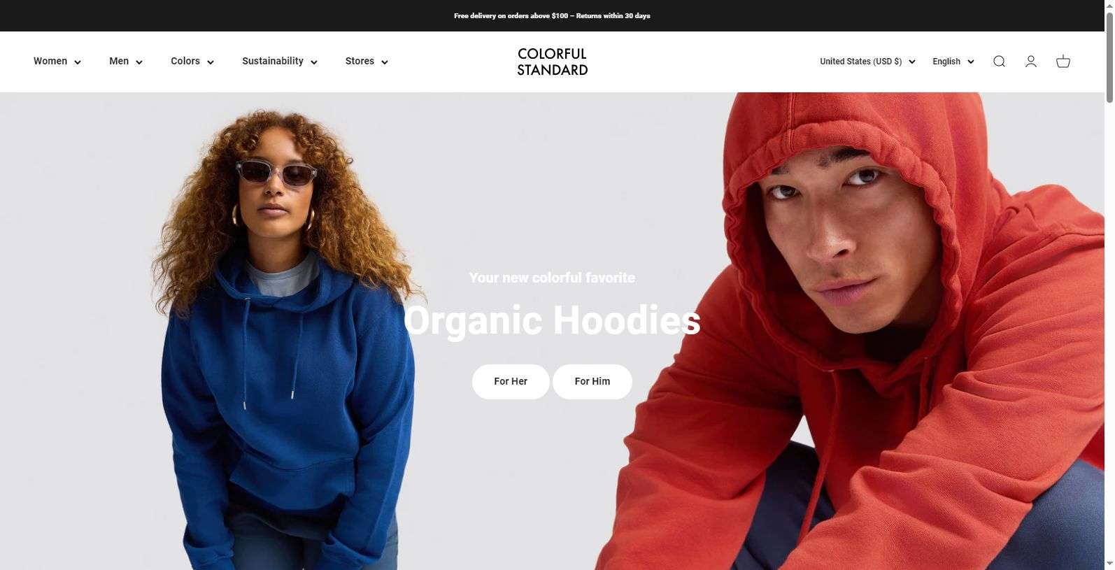 Colorful Standard-sustainable apparel brands