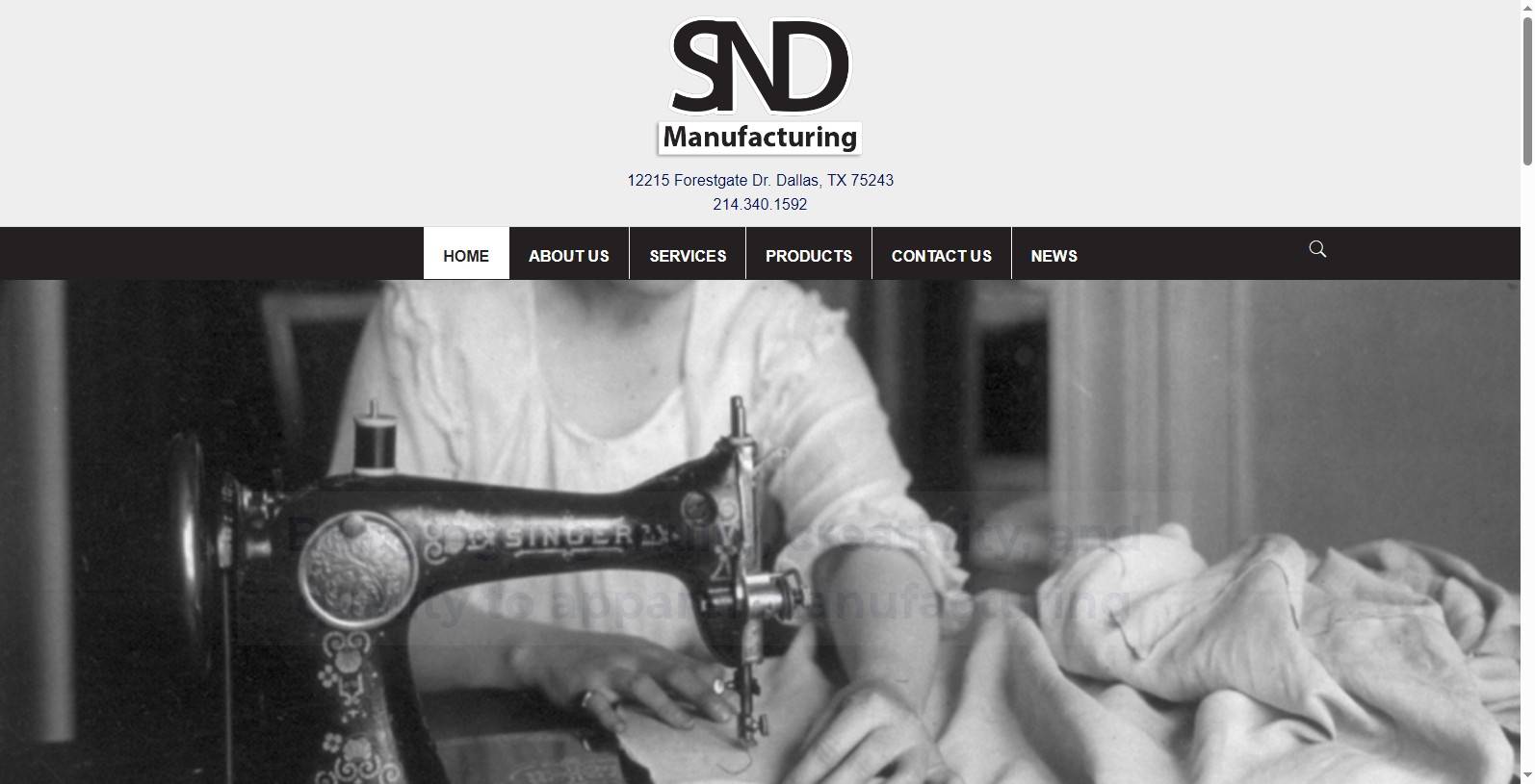 SND Manufacturing-clothing manufacturers in dallas texas