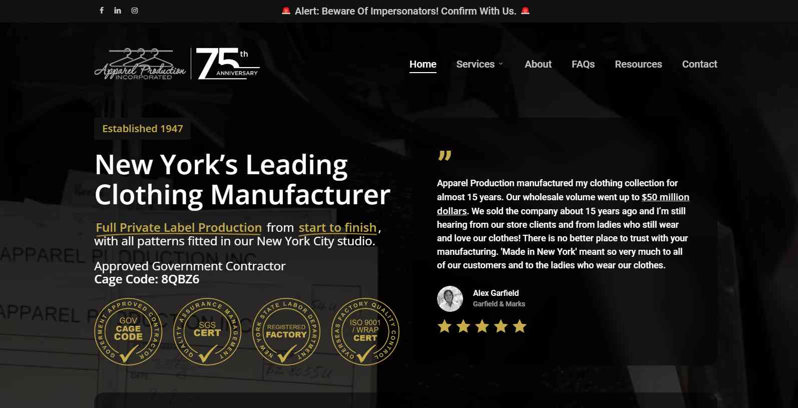 Apparel Production NY-best women's clothing manufacturers