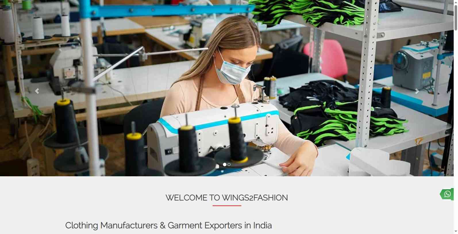 Wings2Fashion-women's apparel manufacturers