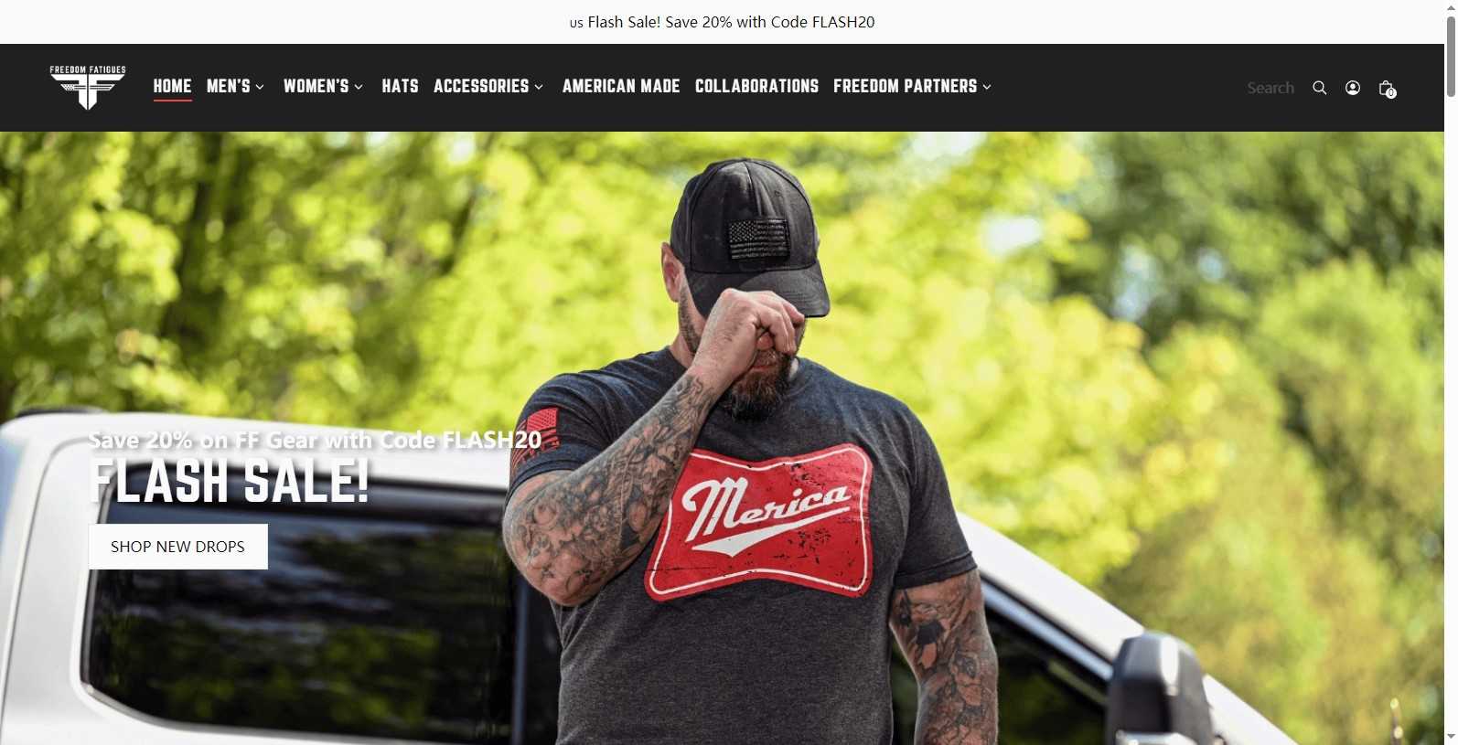 Freedom Fatigues-t shirt brands in usa