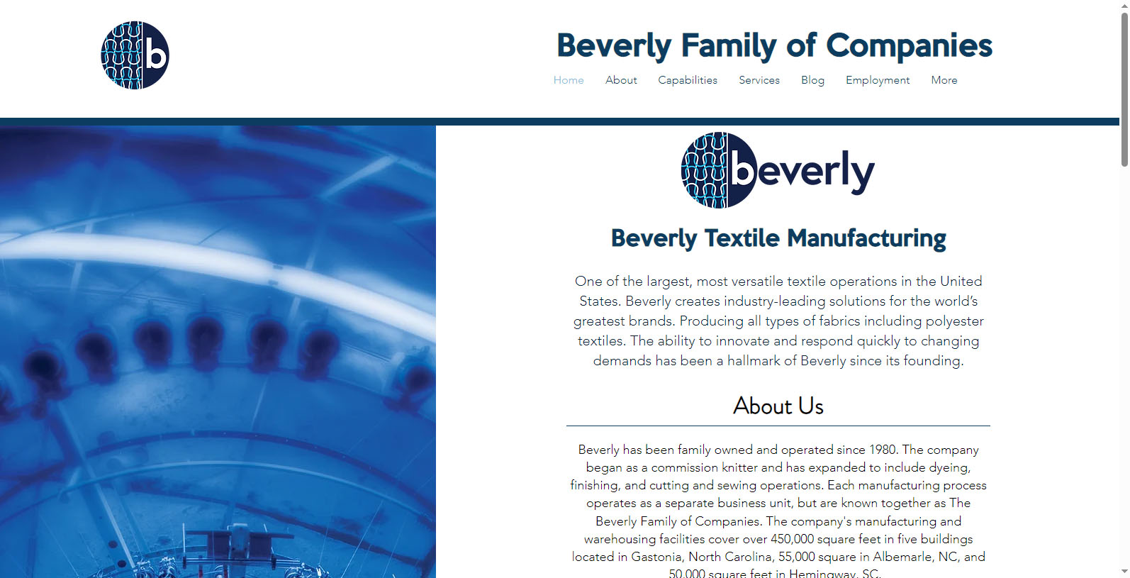 Beverly Knits-clothing manufacturers in nc