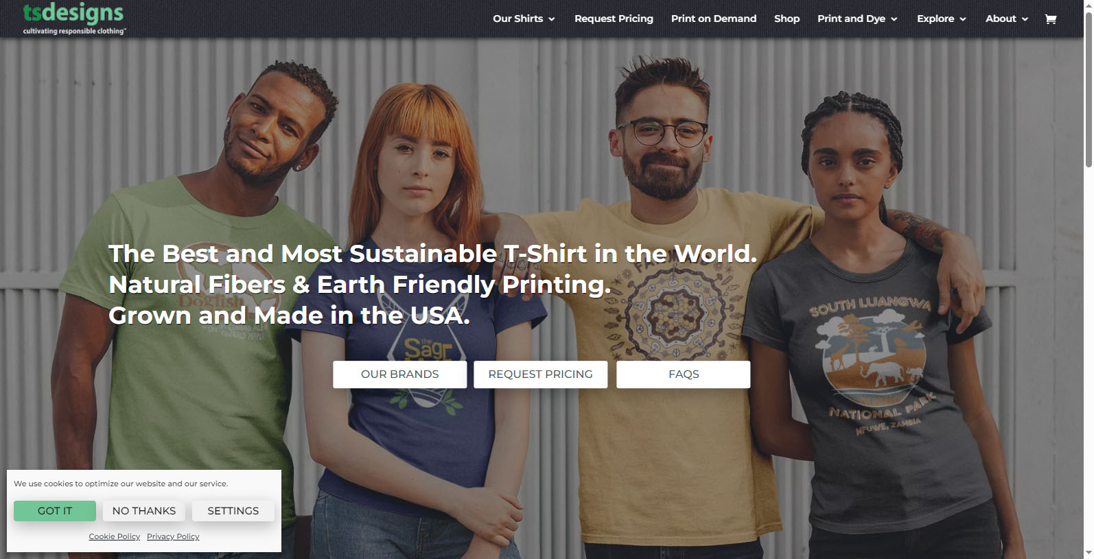 TS Designs-clothing manufacturers in nc