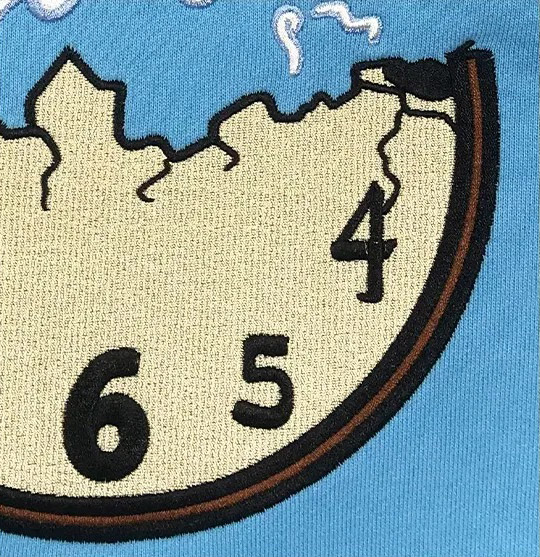 Plain embroidery