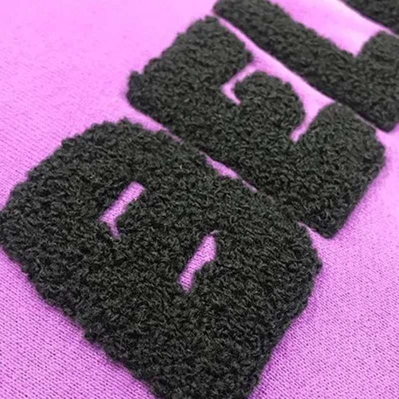 Towel embroidery