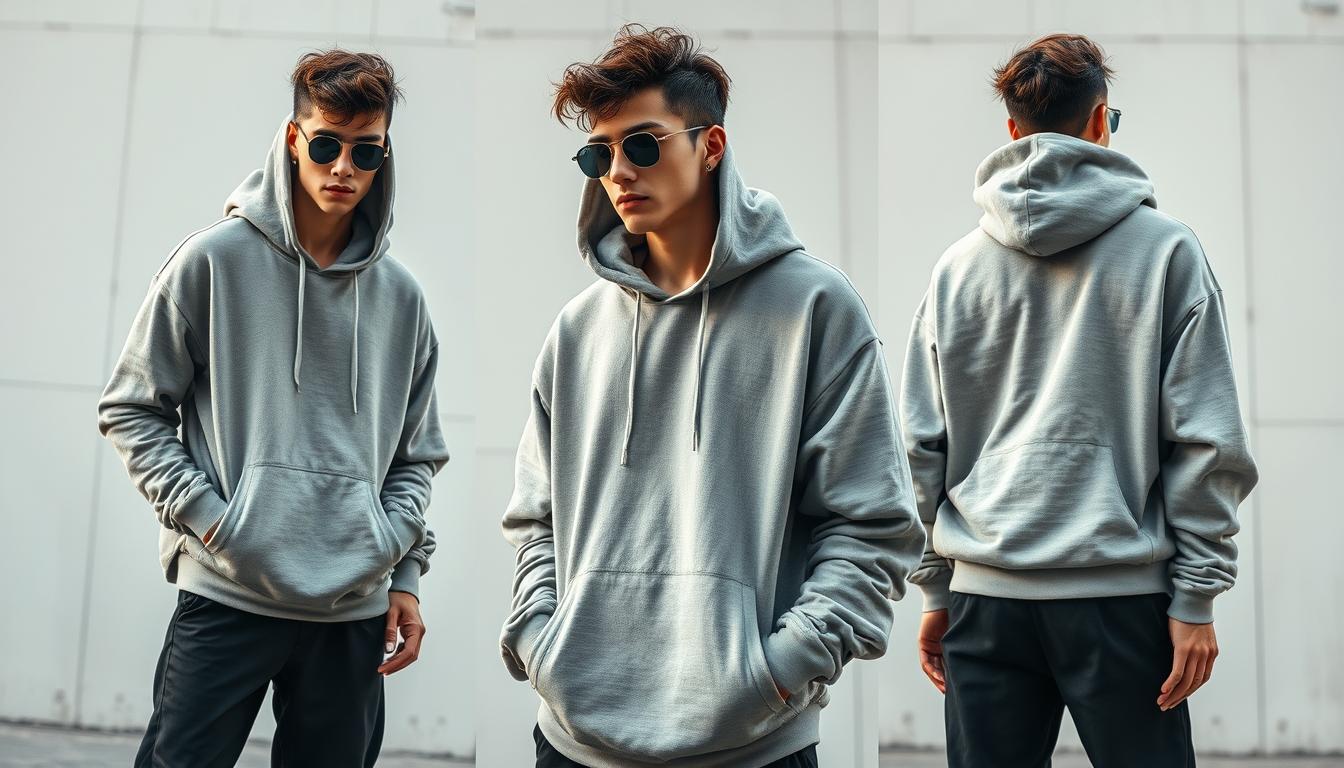 how to draw a hoodie on a person