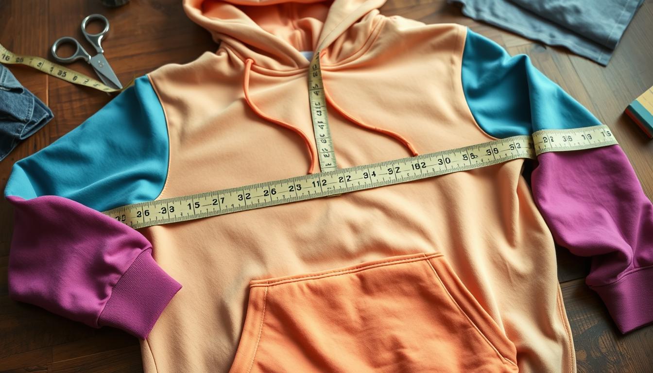 how to measure hoodie