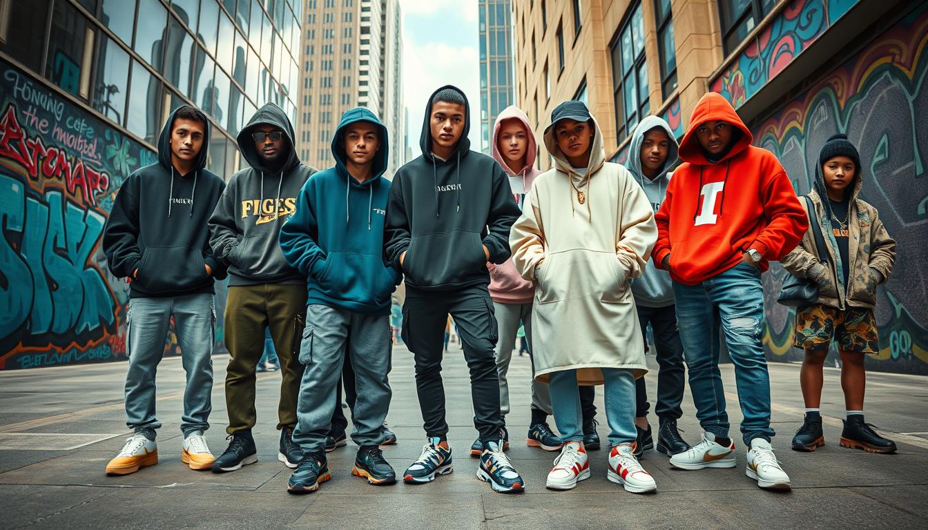 how to style oversized hoodie