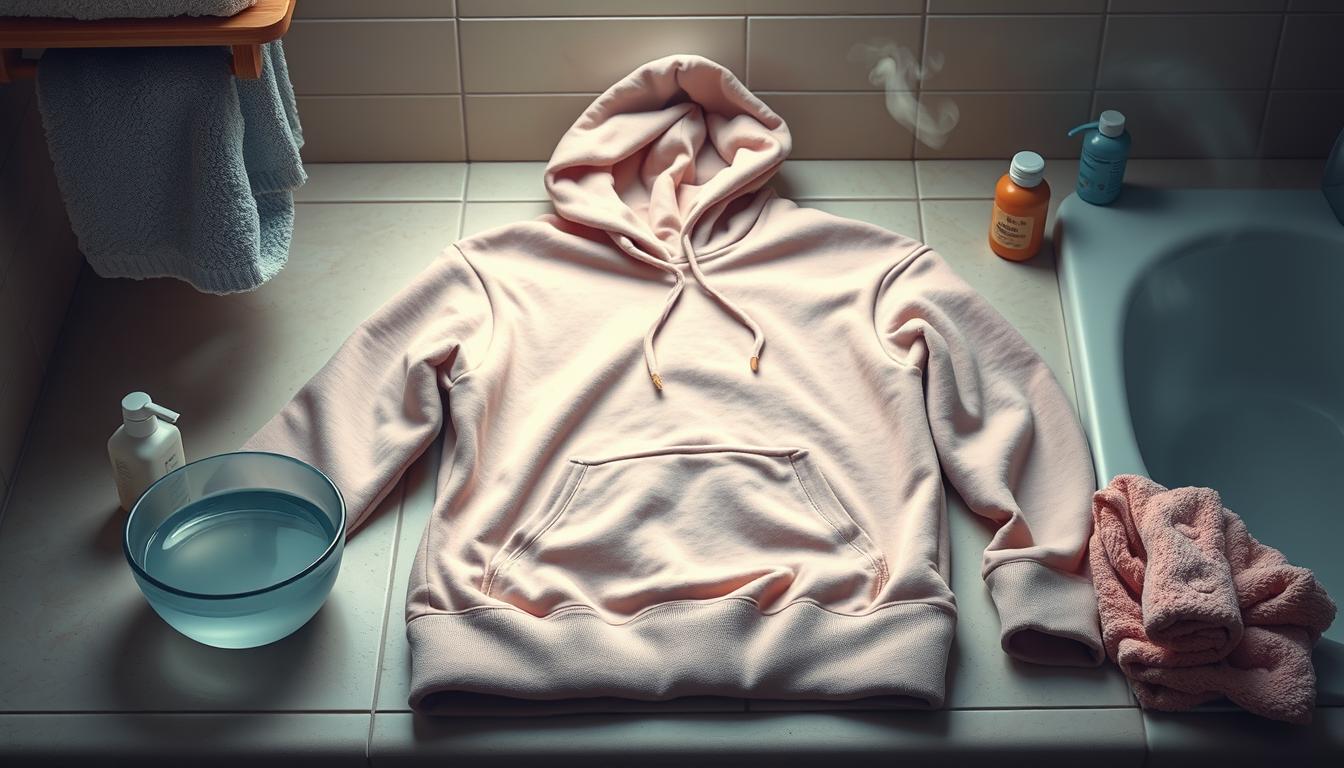 how to unshrink a hoodie