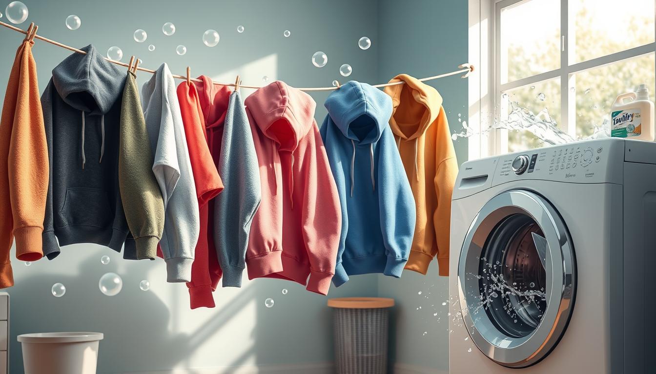 how to wash hoodies