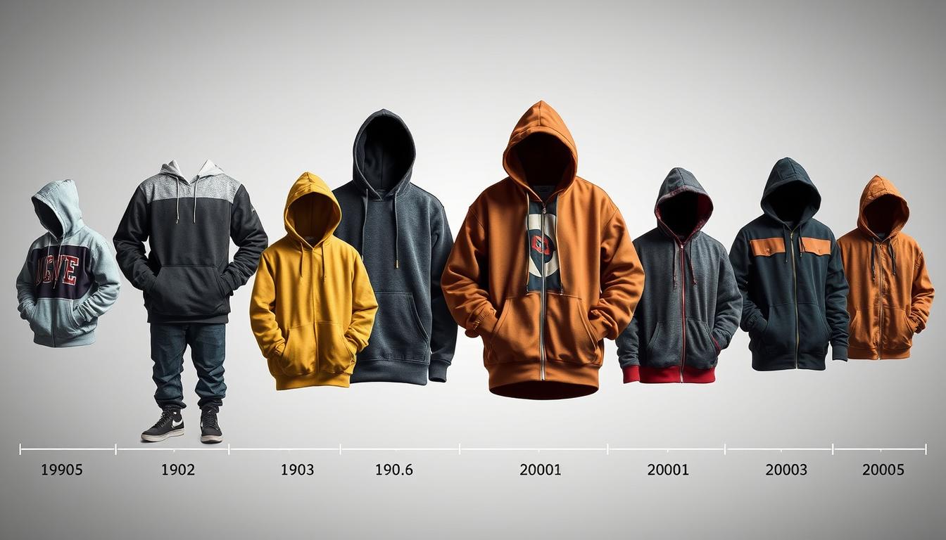 when did hoodies become popular