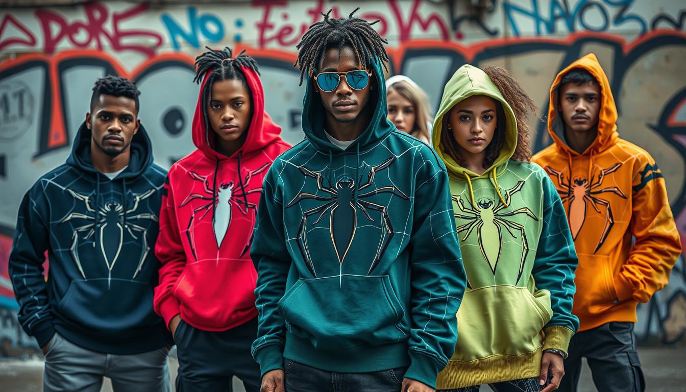 who made spider hoodies