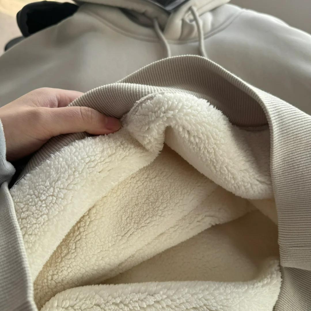 sherpa hoodie