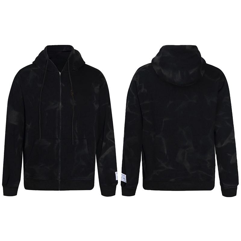 Tie Dye Zipper Hoodie