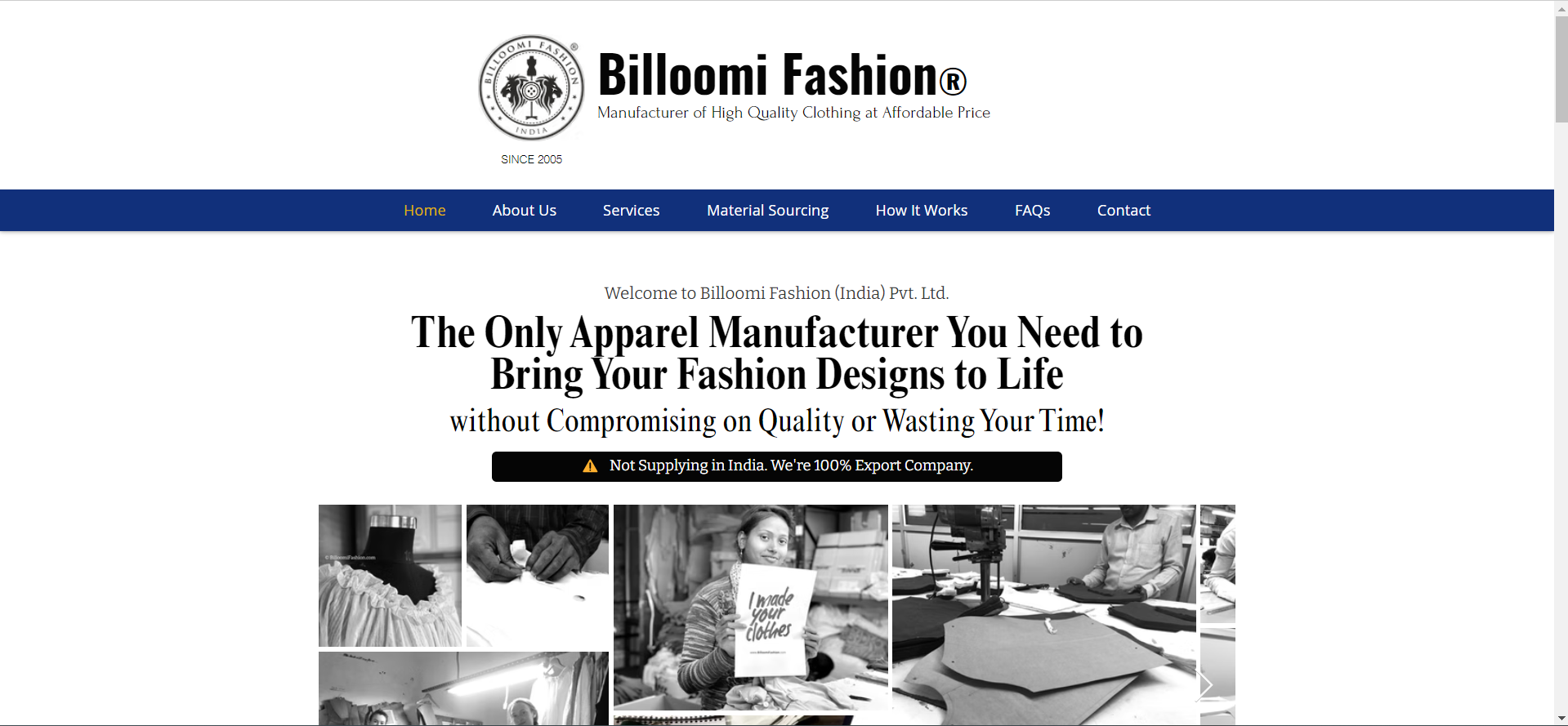 Billoomi Fashion: Leading apparel suppliers in india Billoomi Fashion: Leading apparel suppliers in india