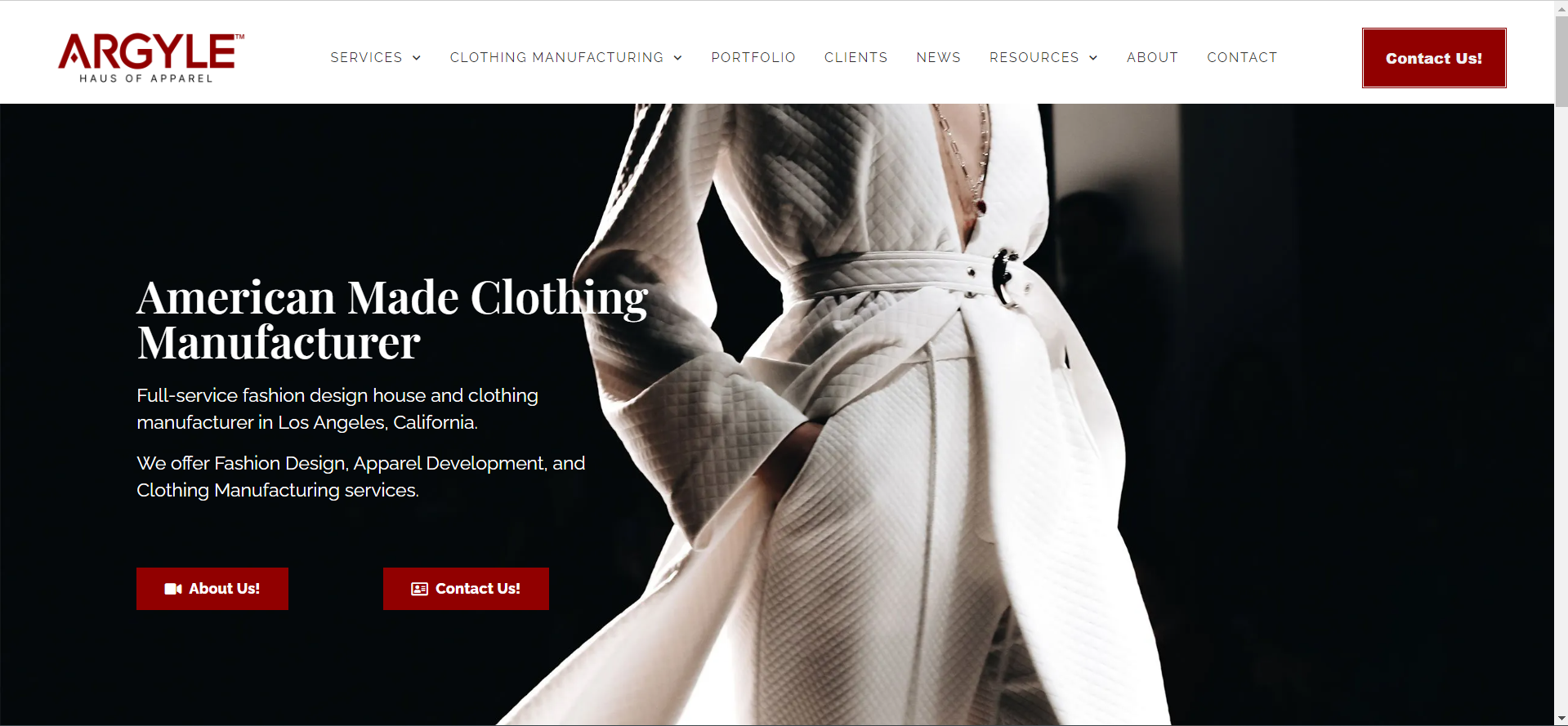 Discover Argyle Haus: Leading Apparel Manufacturers in Los Angeles