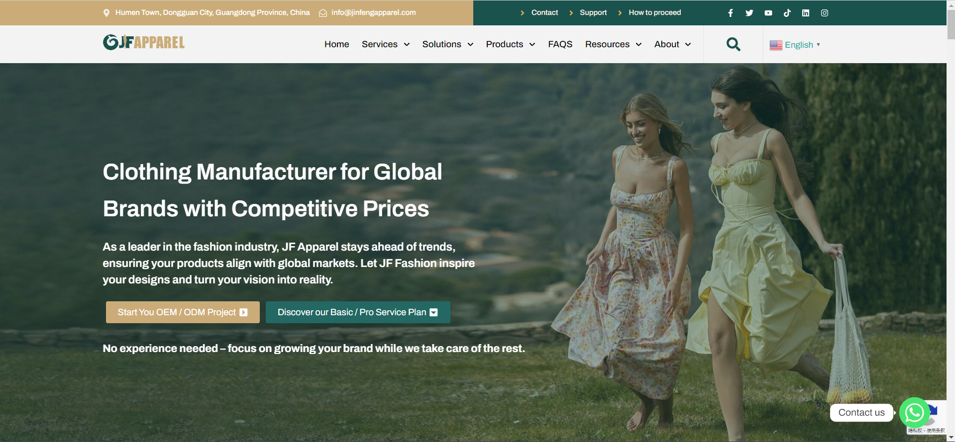 Jinfeng Apparel: Your Trusted Fashion Partner