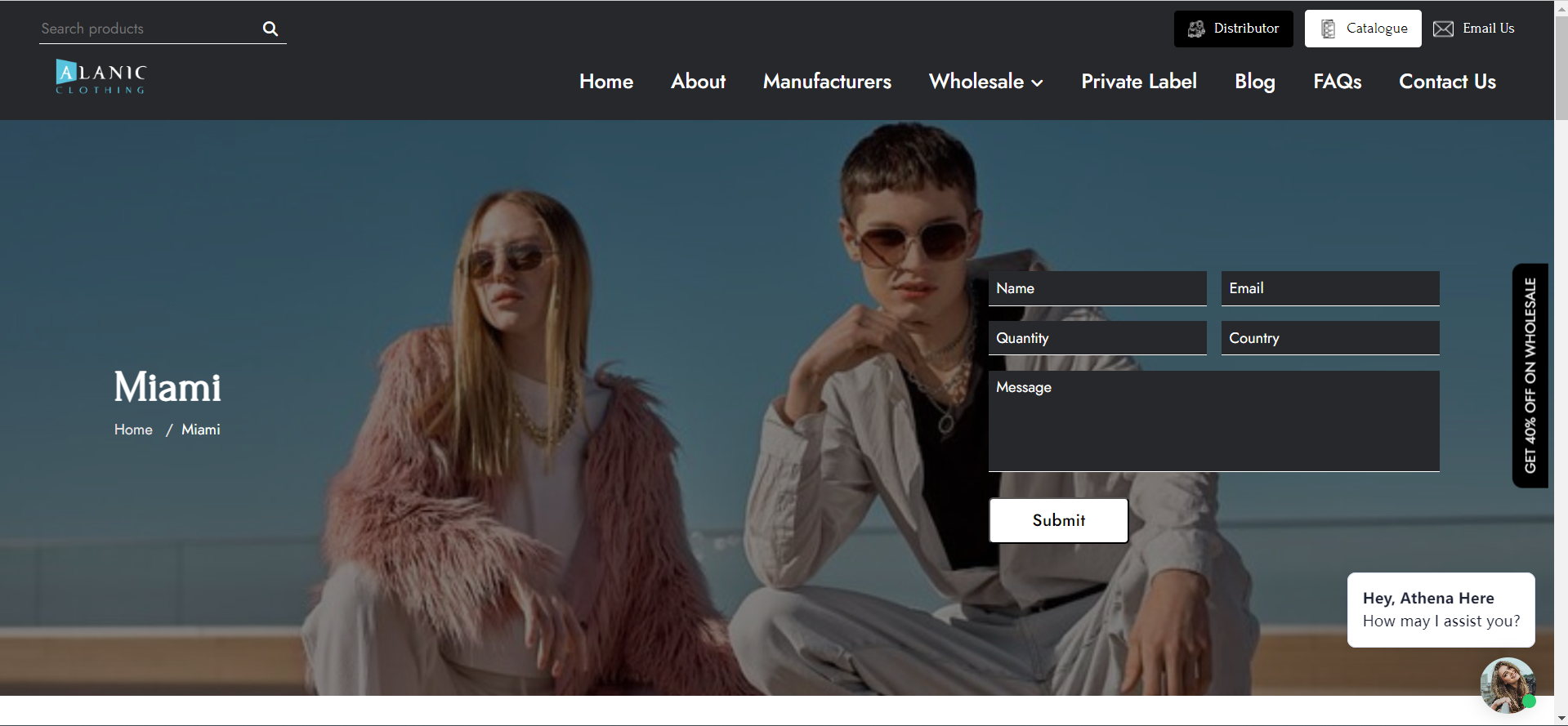 Alanic Clothing: Premier apparel manufacturers in miami