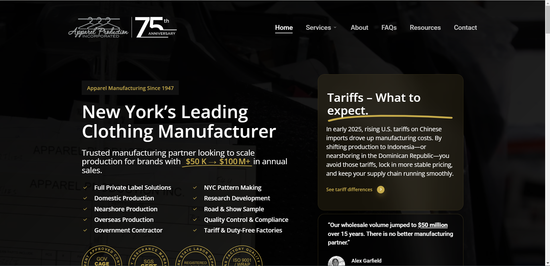 Apparel Production: Leading Apparel Manufacturing Solutions