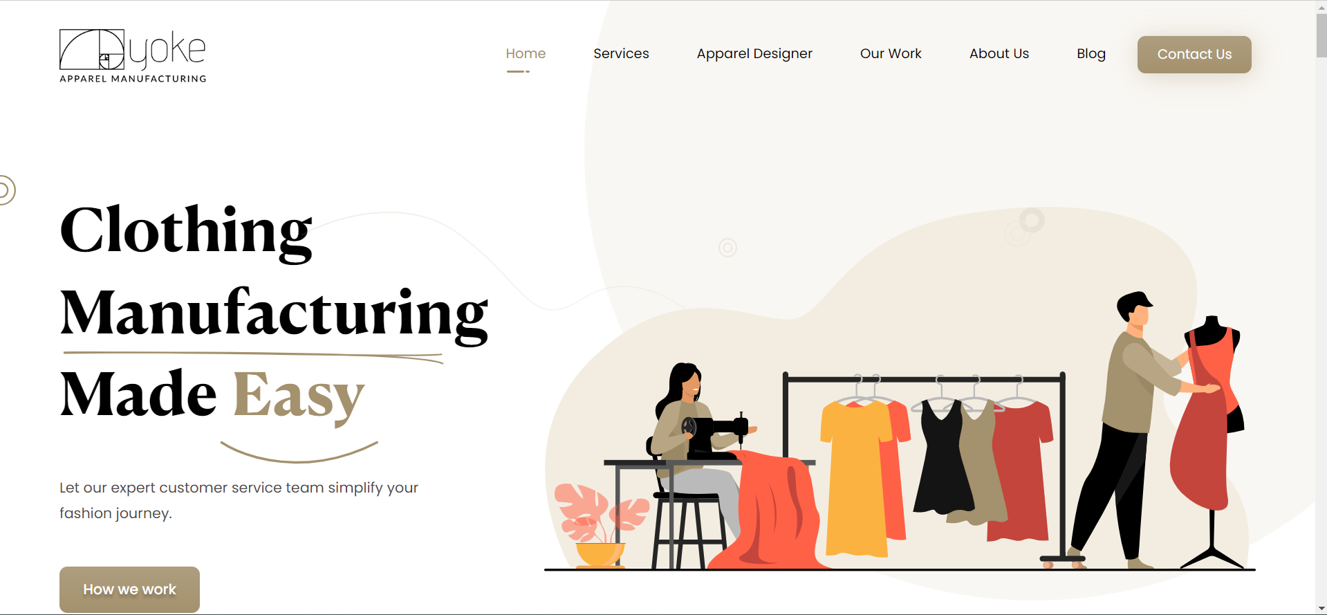 Yoke apparel manufacturing: Expert Apparel Solutions