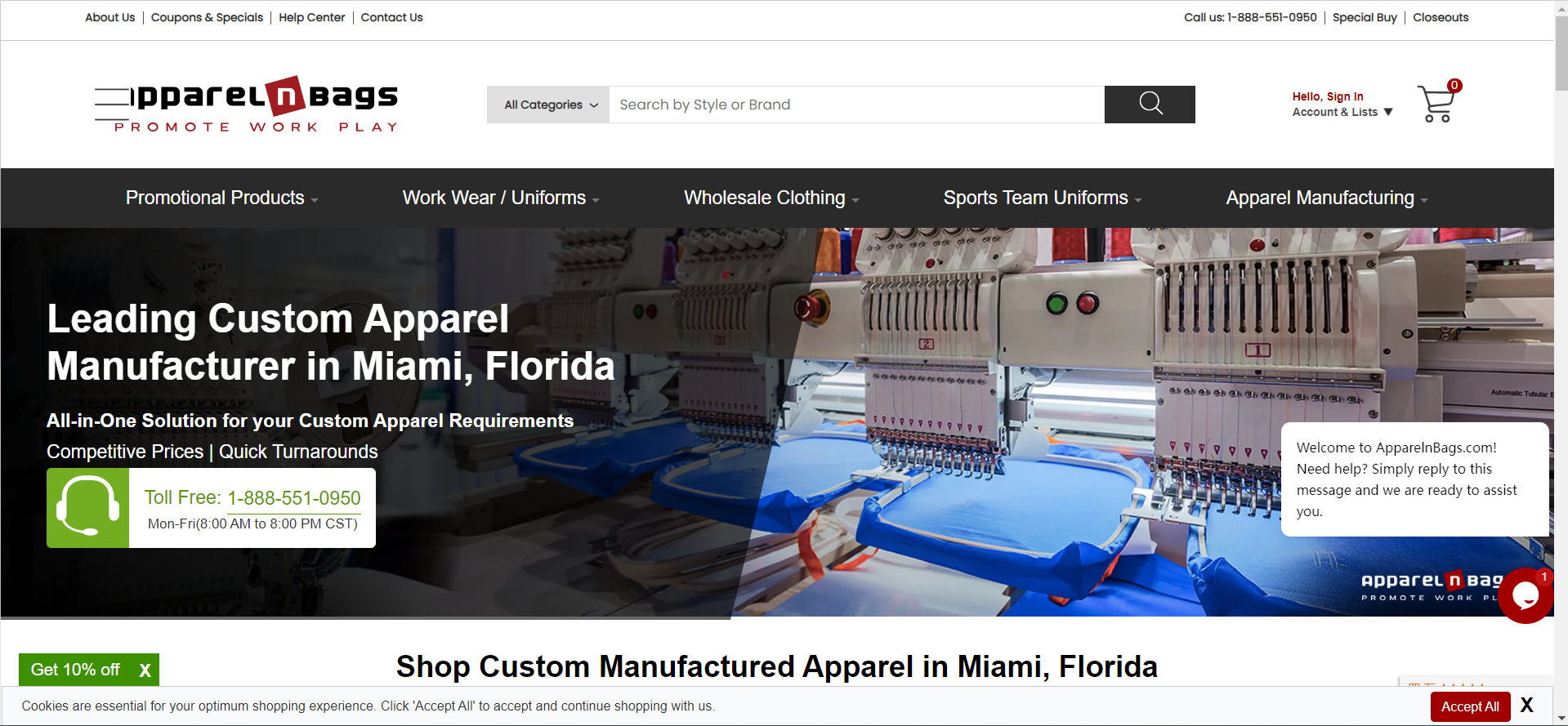 Discover ApparelnBags.com: Your Trusted Partner for Custom Apparel