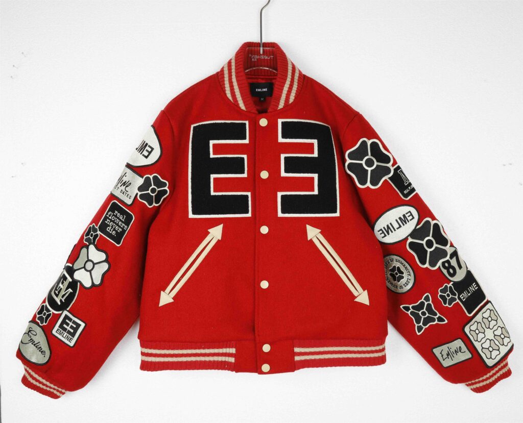 Embroidered Baseball Jacket
