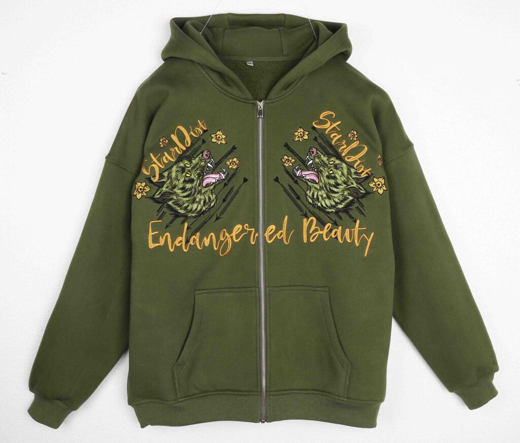 Embroidered Hoodie