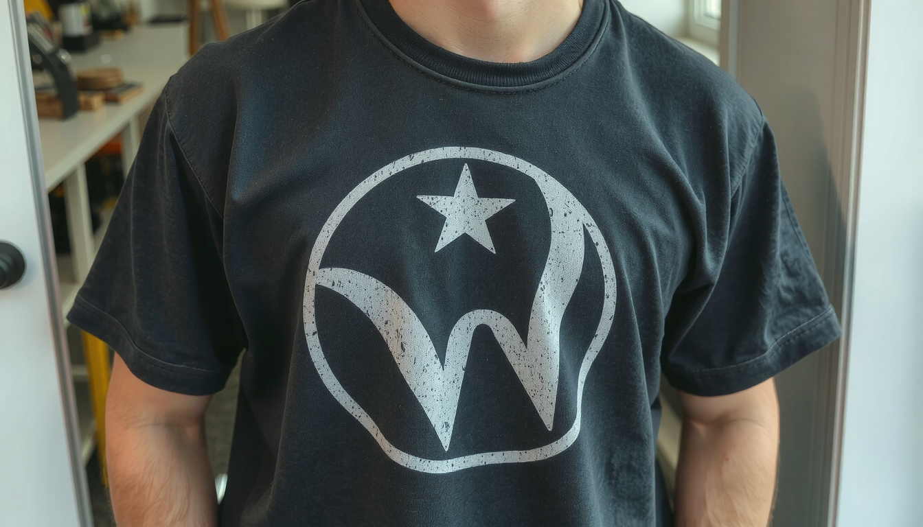 logo printing on clothes