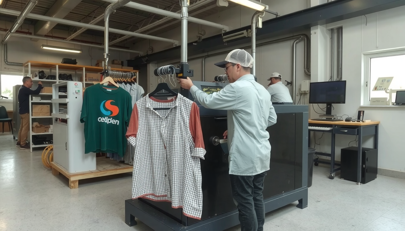 screen print machine for clothes