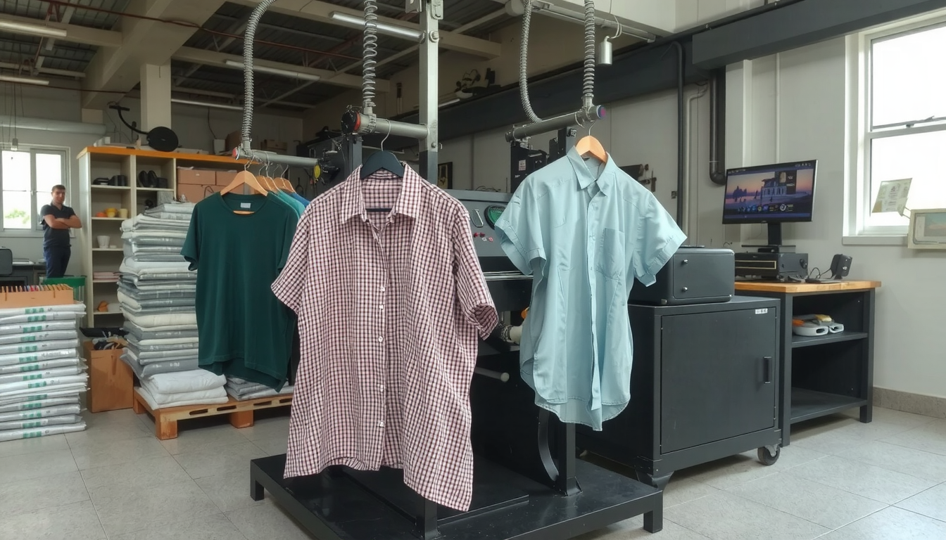 screen printing machine for clothes