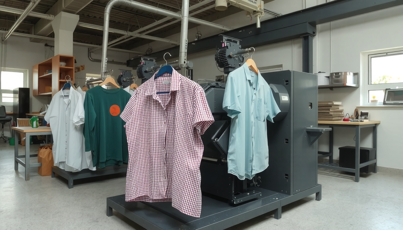 clothes printing machine
