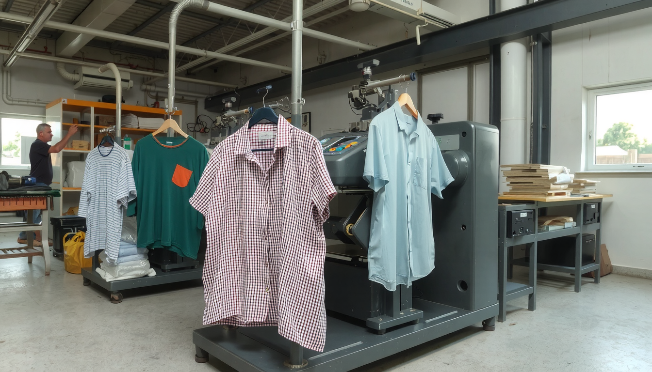 clothing printing machine