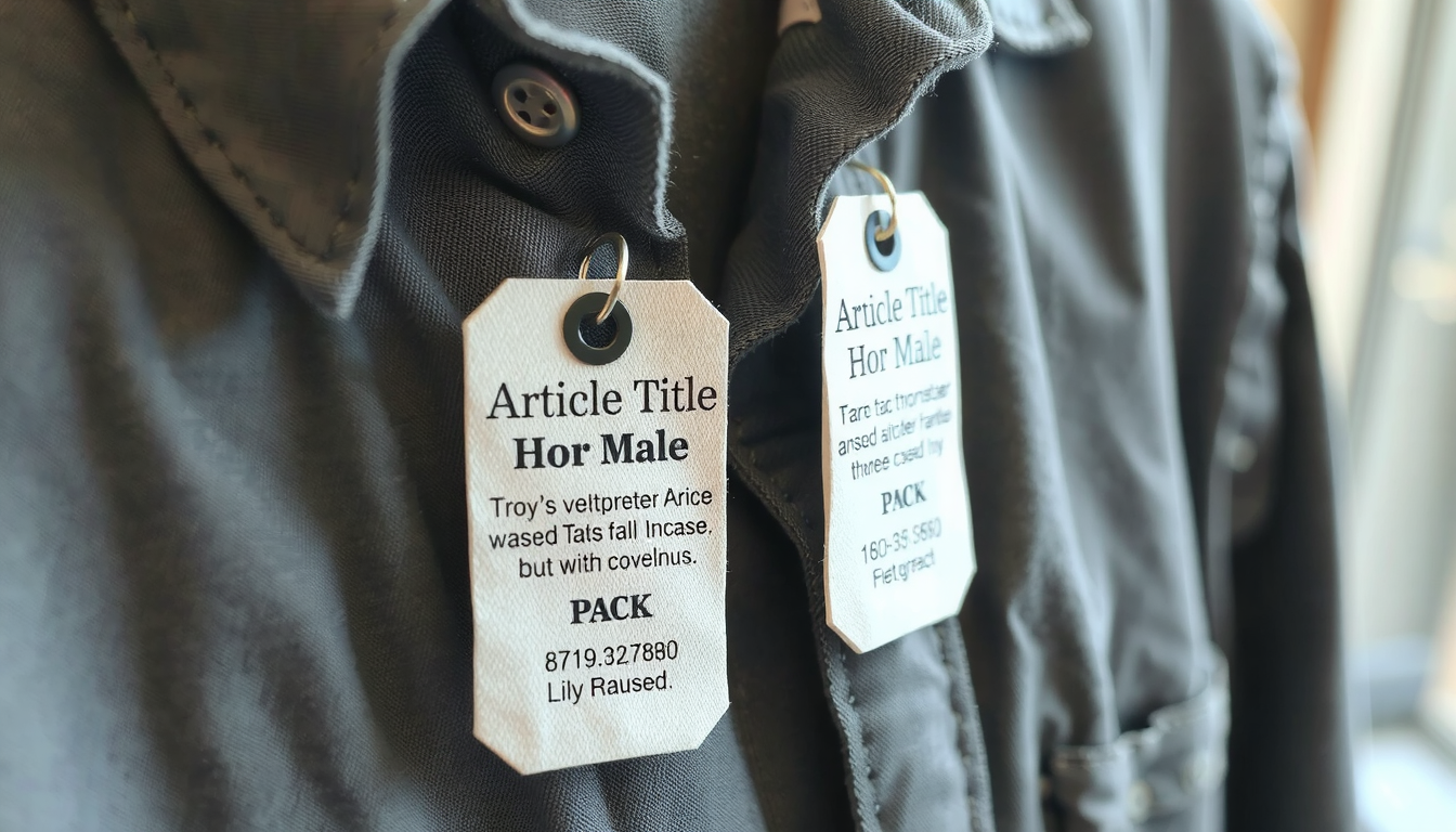 Main Types of Tags: A Quick Eye-opener