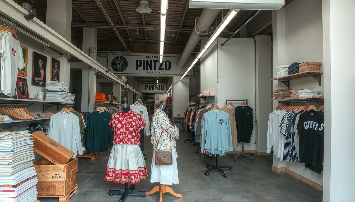 clothing print shops