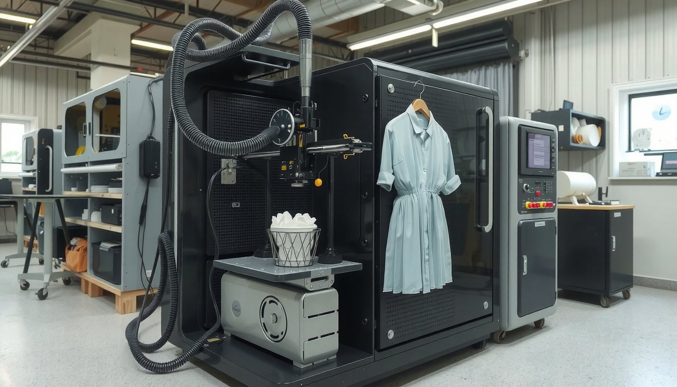 3d printing machine for clothes