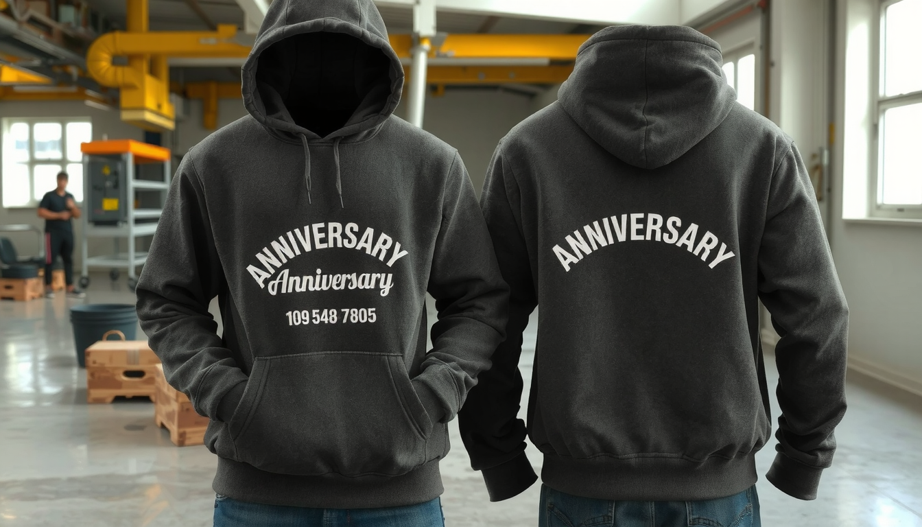 custom anniversary hoodies