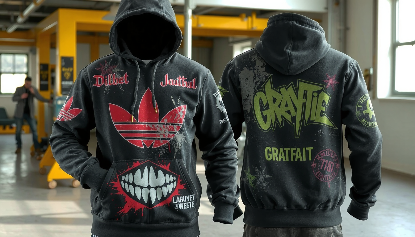 custom graffiti hoodies