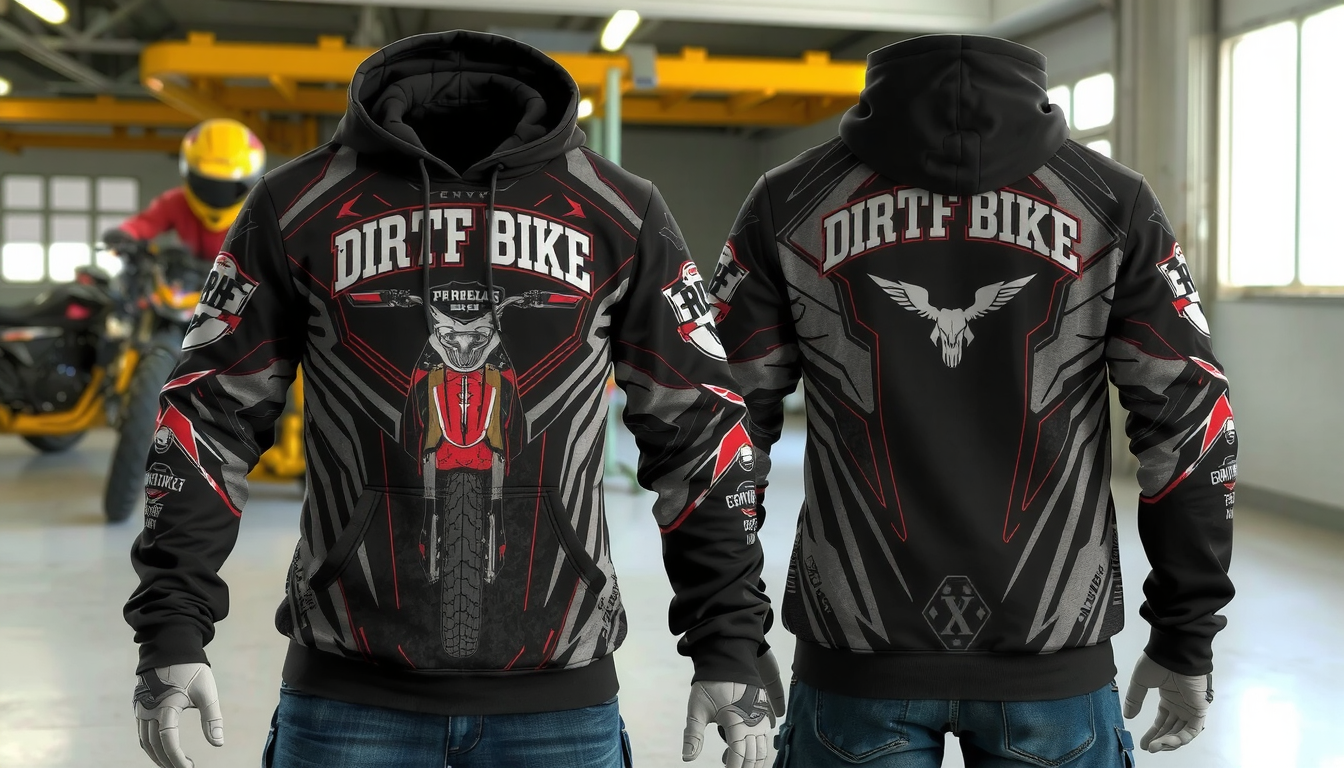 custom dirt bike hoodies