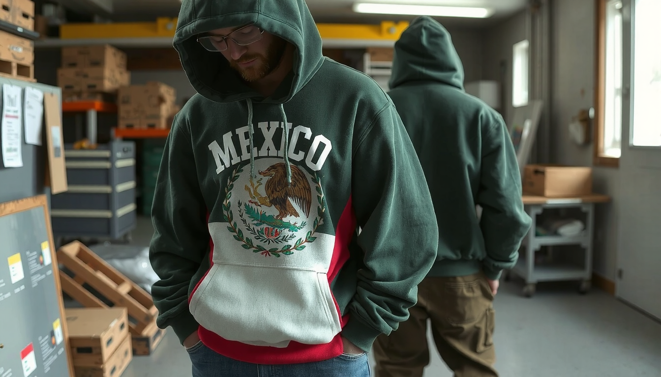 custom mexico hoodie