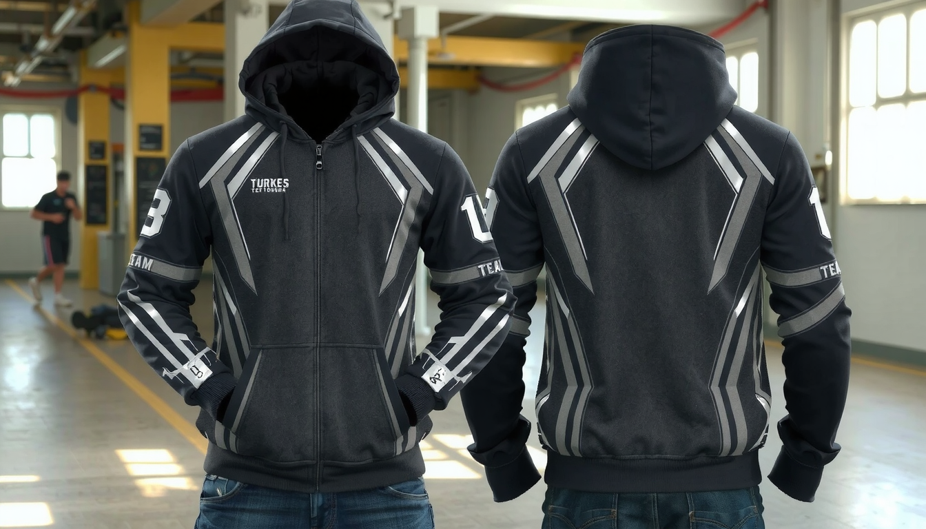 custom sublimated team hoodies