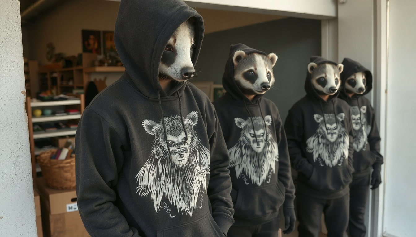 Badger Hoodie Models Available for Easy Shopping