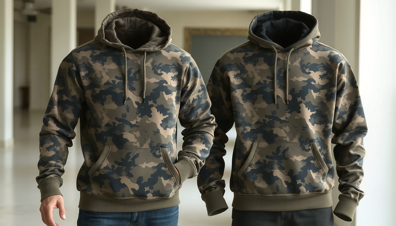 Recognizing a High-Quality Blank Camo Hoodie