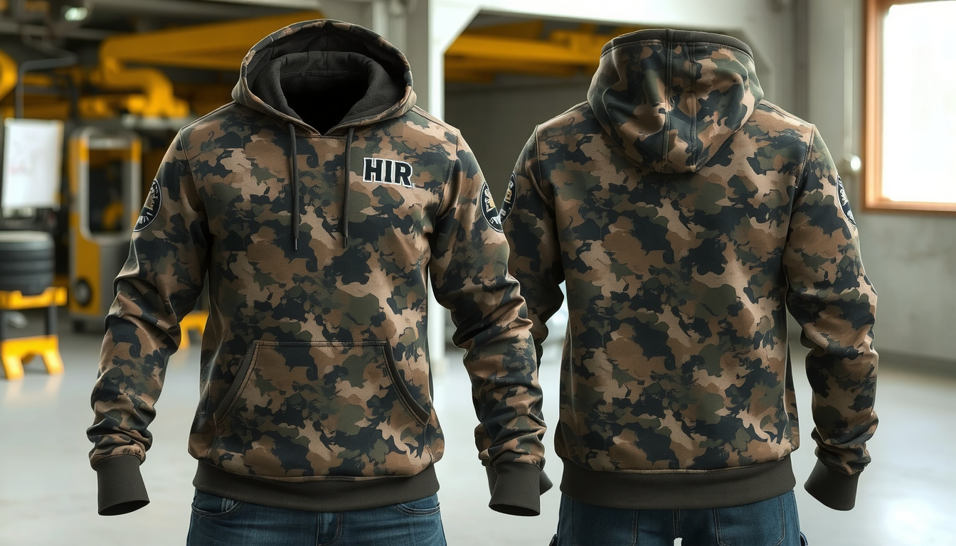 custom camo hoodies