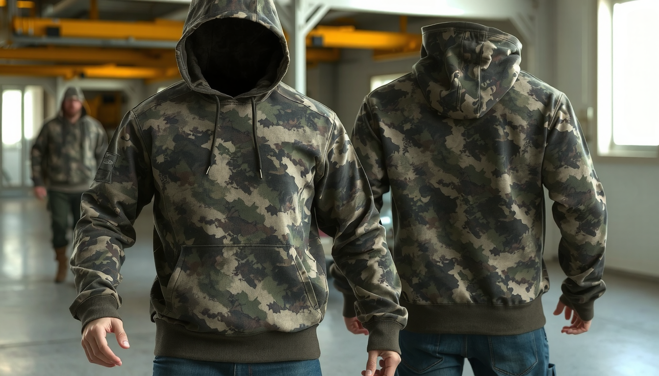 camo hoodie custom