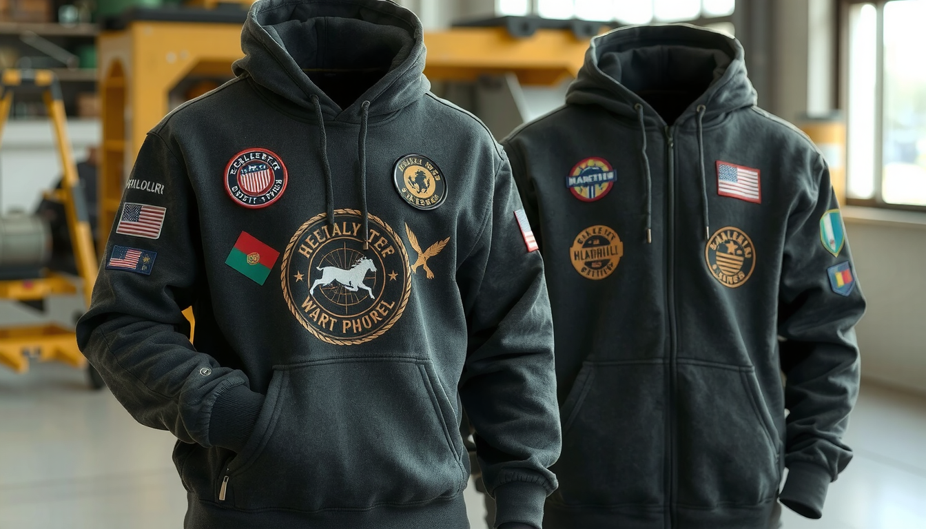 custom hoodies with patches